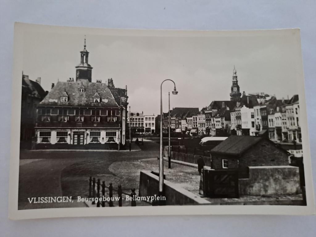 Vlissingen,  Beursgebouw, Bellamyplein, Ophalen of Verzenden, Zeeland