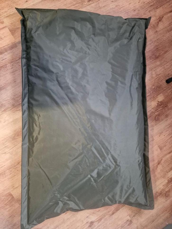 Leger groene zitzak 140x90, Huis en Inrichting, Zitzakken, Zo goed als nieuw, Zitzak, Groen, Ophalen