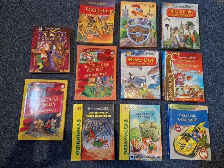 Leesboeken Geronimo Stilton, Boeken, Kinderboeken | Jeugd | 10 tot 12 jaar, Zo goed als nieuw, Fictie, Ophalen of Verzenden