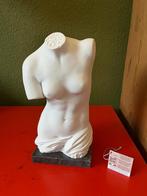 Prachtig groot vrouwen torso beeld marmer kunstobject  30cm, Antiek en Kunst, Ophalen of Verzenden