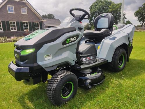 Nieuwe EGO 56V Lithium-Ion (accu) ZITMAAIER (TR3801E-B), Tuin en Terras, Zitmaaiers, Nieuw, 90 tot 120 cm, Elektrische starter