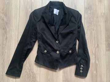 Imperial korte blazer jasje 2-knoops zwart S/36 beschikbaar voor biedingen