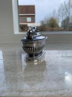 Tafelaansteker Ronson verzilverd, Verzamelen, Rookartikelen, Aanstekers en Luciferdoosjes, Ophalen of Verzenden, Gebruikt, Aansteker