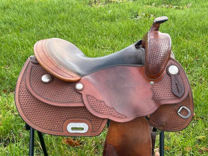 Ropers Ranch westernzadels, Dieren en Toebehoren, Paarden en Pony's | Zadels, Zo goed als nieuw, Overige soorten, Ophalen of Verzenden