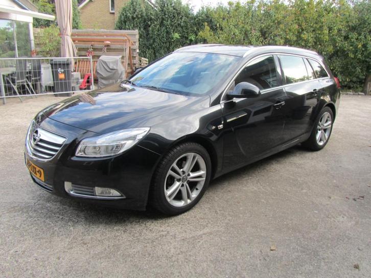 Opel Insignia 1.4 Turbo 103KW Sports Tourer 2012 Zwart, Auto's, Opel, Particulier, Insignia, ABS, Airbags, Boordcomputer, Centrale vergrendeling