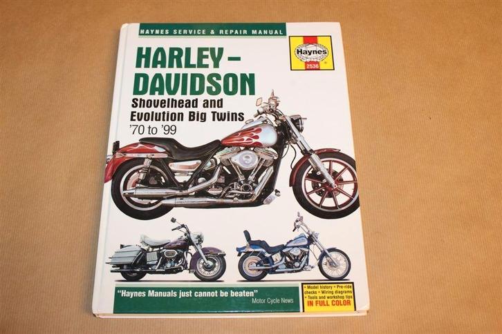 Harley Davidson - Shovelhead & Big Twins - Repair Manual, Motoren, Handleidingen en Instructieboekjes, Harley-Davidson of Buell