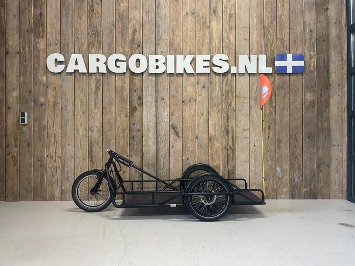 Carla Cargo (type Carla) trailer/ aanhanger Zwart 2020, Fietsen en Brommers, Fietsen | Heren | Herenfietsen, Gebruikt, Overige merken