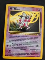 Pokémon - Mr. Mime - Holo - Jungle, Ophalen of Verzenden, Zo goed als nieuw, Losse kaart