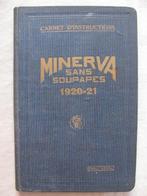 Minerva Sans Soupapes 1920-1921 owner’s manual, Ophalen of Verzenden