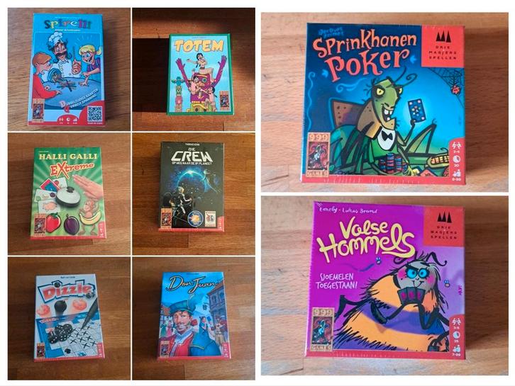Diverse 999 GAMES, Hobby en Vrije tijd, Gezelschapsspellen | Kaartspellen, Nieuw, Ophalen of Verzenden