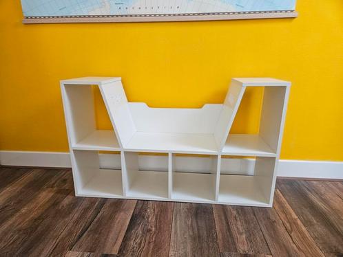 Boekenkastje met leesbank, Huis en Inrichting, Kasten | Wandmeubels, Gebruikt, Minder dan 100 cm, Minder dan 150 cm, 25 tot 50 cm