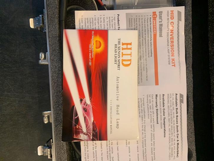Xenon HID Conversie Kit H1, H7 - Nieuw in doos, Auto-onderdelen, Verlichting, Universele onderdelen, Nieuw, Ophalen of Verzenden