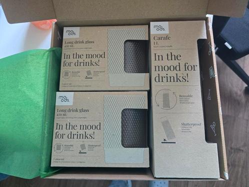 Moods Outdoor set, Huis en Inrichting, Keuken | Servies, Nieuw, Glas of Glazen, Overige stijlen, Overige materialen, Ophalen of Verzenden