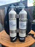 Te Koop Dubbelset 2 x 7 liter, Watersport en Boten, Duiken, Ophalen