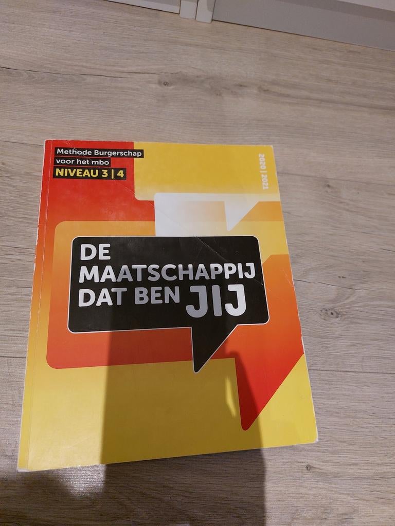 De Maatschappij Dat Ben Jij - Zo goed als nieuw, Boeken, Ophalen, Zo goed als nieuw, Vakgebied of Industrie, Onbekend