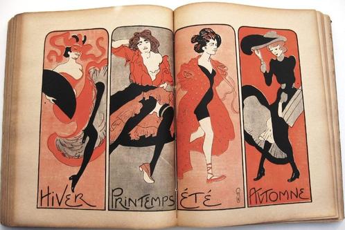 Le Frou-Frou 1900-1 Nr 1-50 Belle Epoque Art Nouveau Picasso, Antiek en Kunst, Antiek | Boeken en Bijbels, Ophalen of Verzenden