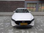 Mazda 3 E-Skyactiv-X 186pk LUXURY 2021 Wit Pearl Manual, Auto's, Voorwielaandrijving, Zwart, Wit, Handgeschakeld