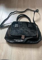 Burkely tas van leer, Ophalen, Zo goed als nieuw, Zwart, Schoudertasje