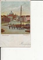 Scheveningen Tonnen lossen voor Seinpostduin 28-8-1901, Ophalen of Verzenden, Voor 1920, Gelopen, Zuid-Holland