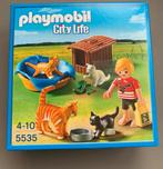 Playmobil City Life Poezenfamilie 5535 - Zeldzaam!, Ophalen of Verzenden, Nieuw, Complete set