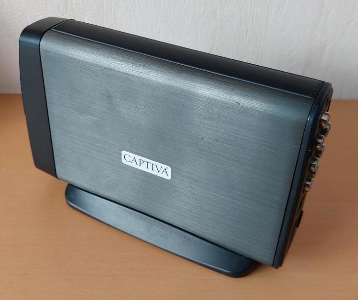 Captiva mediaspeler 1080P, Audio, Tv en Foto, Mediaspelers, Gebruikt, Zonder harde schijf, HDMI, USB 2.0, Ophalen