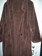 Lange Teddy Jas/vest bruin (L)42/44, Bruin, Maat 42/44 (L), Nieuw, Ophalen of Verzenden