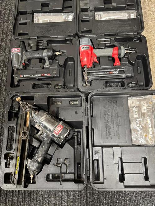 TE KOOP : 3 verschillende Senco machines!, Doe-het-zelf en Verbouw, Gereedschap | Overige machines, Gebruikt, Ophalen of Verzenden