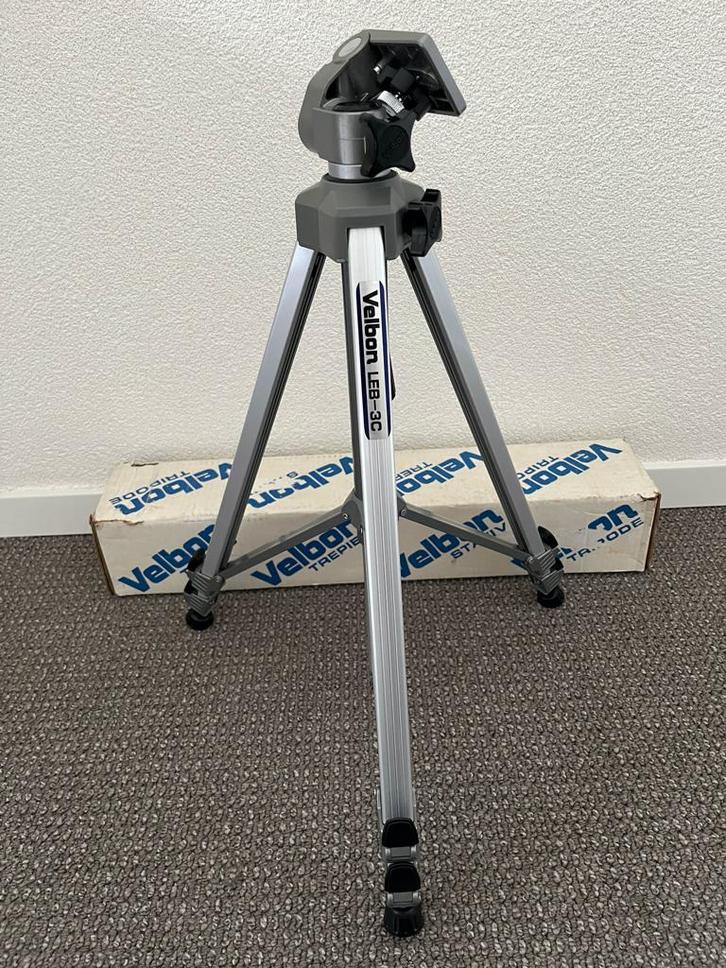 Velbon LEB-3C statief / driepoot (nieuw in doos!), Audio, Tv en Foto, Fotografie | Statieven en Balhoofden, Refurbished, Driepoot