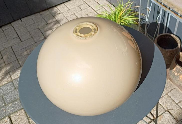 Dijkstra/Herda Space Age bol -vintage hanglamp - treklamp, Huis en Inrichting, Lampen | Hanglampen, Gebruikt, Minder dan 50 cm
