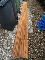 Zweeds Rabat 9x4,5 meter - Hout, Tuin en Terras, Schuttingen, Ophalen of Verzenden, Gebruikt, Hout