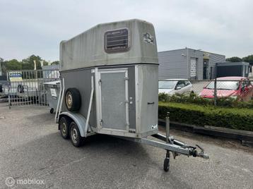 Blomert 1 / 1.5 paards paardentrailer zadelkamer beschikbaar voor biedingen
