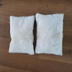 2 kussentjes van geitenhaar, Ophalen of Verzenden, Zo goed als nieuw, Vierkant