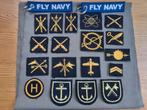 Lot emblemen Koninklijke Marine nr 2, Ophalen of Verzenden, Marine, Nederland, Embleem of Badge