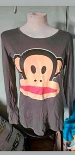 Paul Frank t-shirt, Kleding | Dames, Ophalen of Verzenden, Zo goed als nieuw, Maat 42/44 (L), Lange mouw