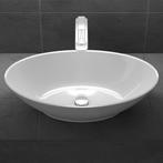 Waskom, wasbak, wastafel, opzetwastafel, wit, C-807, wit, Verzenden, Nieuw, Wastafel
