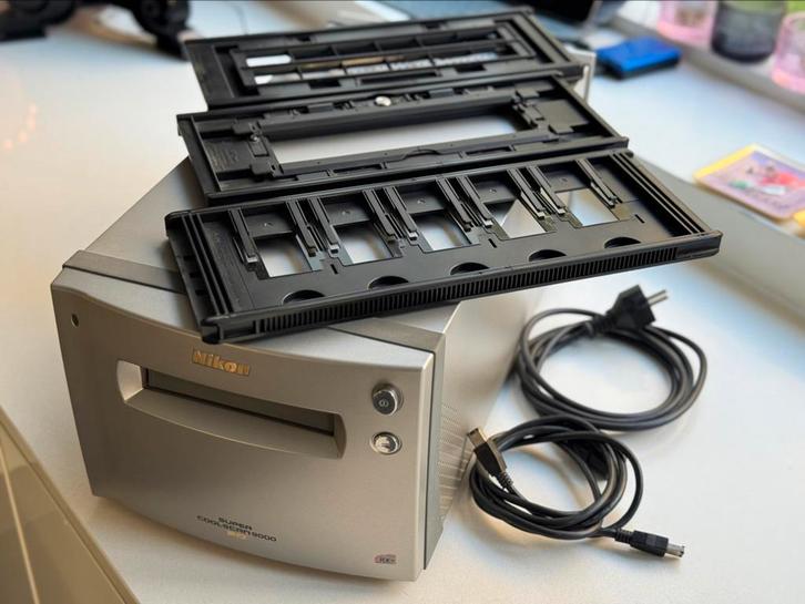 Nikon CoolScan 9000 ED, Computers en Software, Scanners, Zo goed als nieuw, Fotoscanner, MacOS, Windows, Ophalen