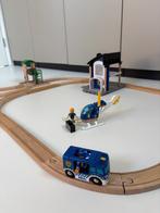 Brio politie treinbaan, Kinderen en Baby's, Speelgoed | Houten speelgoed, Ophalen of Verzenden, Zo goed als nieuw, Duw- of Trekspeelgoed