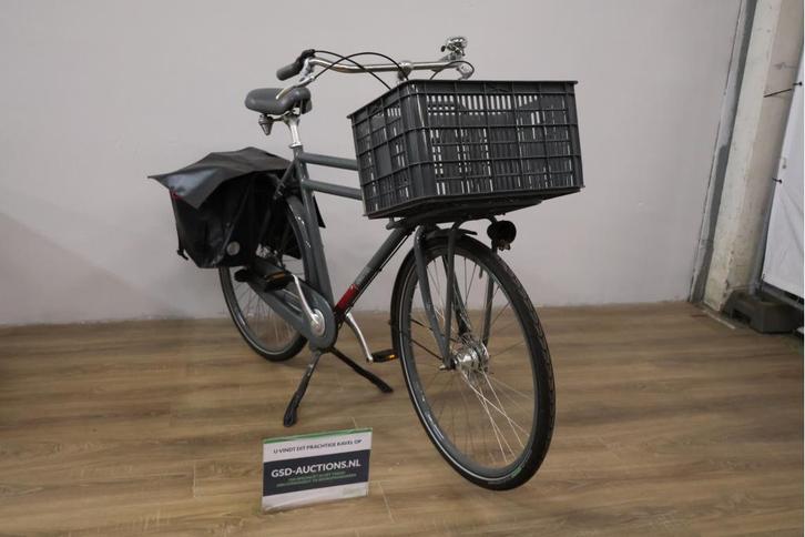 Antracietkleurige Heren Fiets van Batavus, Fietsen en Brommers, Fietsen | Heren | Herenfietsen, Ophalen of Verzenden