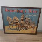 Heinekens Bier originele frame oude logo antiek, Ophalen, Zo goed als nieuw