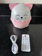 Bigben Kat Nachtlampje met Projector en Muziek, Ophalen of Verzenden, Nieuw, Lamp