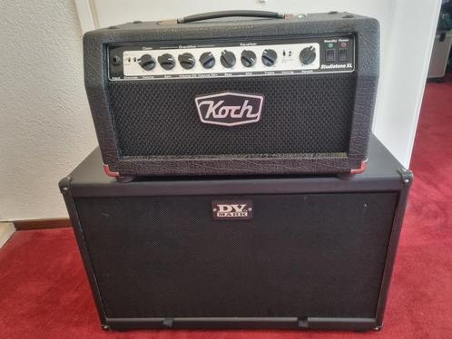 Koch Gitaarversterker + DV-Mark Speaker Cabinet, Muziek en Instrumenten, Versterkers | Bas en Gitaar, Gebruikt, Gitaar, Minder dan 50 watt
