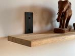 Wandplank met metalen dragers, 65 cm., Ophalen of Verzenden