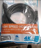 Manhattan hdmi 5m 4k 60hz, Audio, Tv en Foto, Audiokabels en Televisiekabels, Ophalen of Verzenden, Minder dan 2 meter, HDMI-kabel