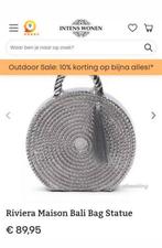 Rivièra Maison Bali Tas / Statue - Zilver, Ophalen, Zo goed als nieuw, Overige kleuren, Overige typen