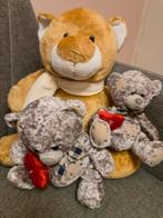 Ongeknuffeld & Klaar voor Liefde | Knuffeltrio voor peuter, Ophalen of Verzenden, Zo goed als nieuw, Beer