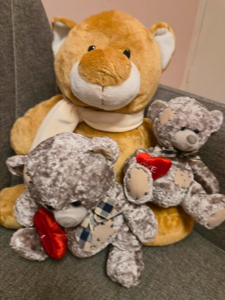 Ongeknuffeld & Klaar voor Liefde | Knuffeltrio voor peuter, Kinderen en Baby's, Speelgoed | Knuffels en Pluche, Zo goed als nieuw