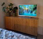 Woood Gravure Dressoir kast kleur eiken, 3 deuren, Ophalen, Zo goed als nieuw, 25 tot 50 cm, 150 tot 200 cm