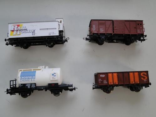 HO goederenwagens 1, Hobby en Vrije tijd, Modeltreinen | H0, Zo goed als nieuw, Wagon, Gelijkstroom, Märklin, NS, Ophalen