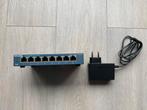 TP-LINK TL-SG108 Gigabit Switch - 8 Poorten, Computers en Software, Netwerk switches, Ophalen of Verzenden, Gebruikt