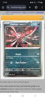 Yveltal promo 15€, Verzenden, Nieuw, Losse kaart, Foil